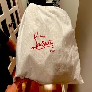 Christian Louboutin Black Duffle/Travel Bag